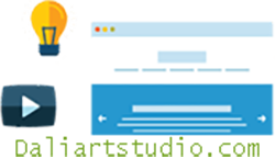 Logo for daliartstudio.com